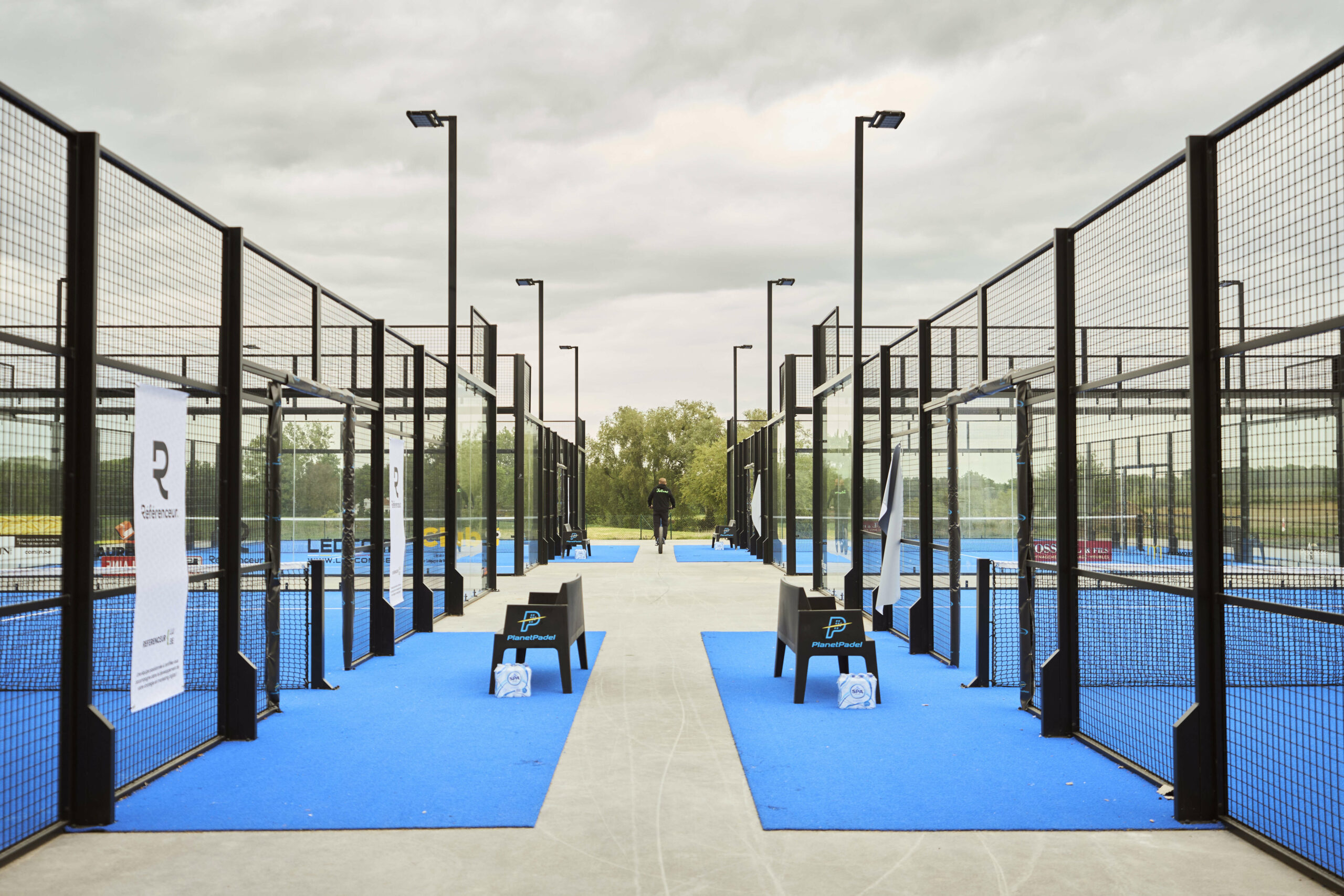 terrains liege padel
